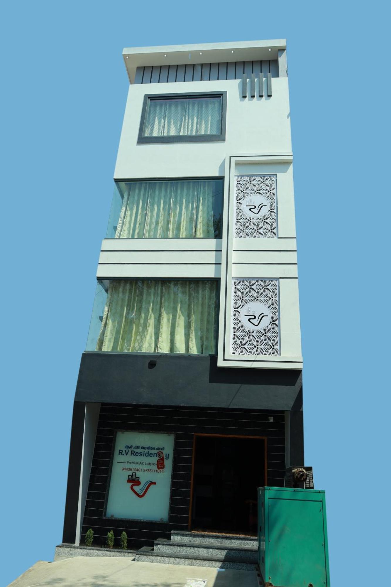 Rv Residency Hotel Wodapatti ภายนอก รูปภาพ